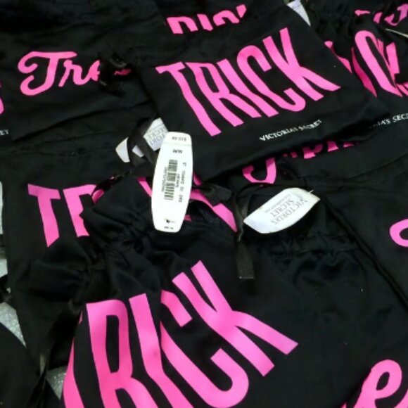 50 New Victoria's Secret trick treat bag lot satin - Picture 2 of 3